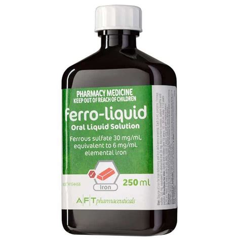 Ferro Liquid Solution 250ml Discount Chemist