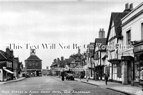 Sp 320 High Street And Kings Arms Hotel Old Amersham Buckinghamshire