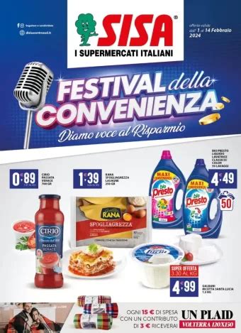 Volantino Sisa Nuove Offerte Per Aprile In Anteprima