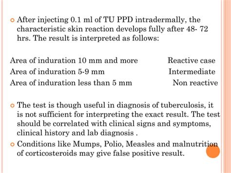 Mantoux Test