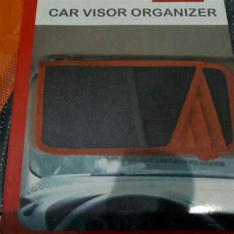 Jual Car Sun Visor Organizer Penutup Silau Cahaya Shopee Indonesia