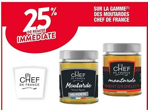 Promo La Gamme Des Moutardes Chef De France Chez Cora Icatalogue Fr