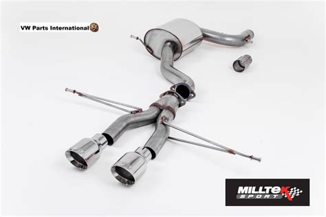 Vw Golf Mk Gti Milltek Sport R Style Race Cat Back Exhaust