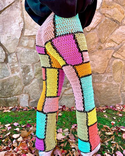 Crochet Pattern Burano Pants Crochet Pants Pattern Crochet Etsy