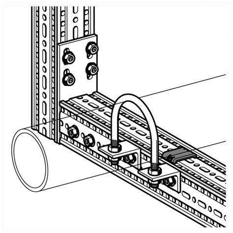 Sikla Pipe Brackets Installation Modular Mechanical Supports