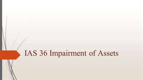 Group 2 IAS 2 Inventories IAS 36 Impairment Of Assets IAS 40 Investment