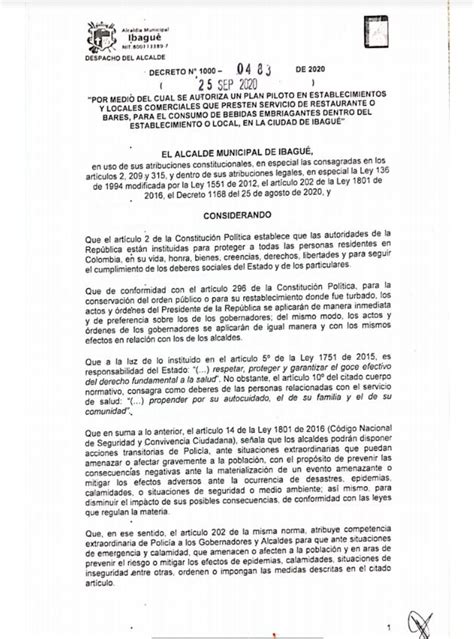 Listo El Decreto Que Autoriza Abrir Bares En Ibagu Cambioin