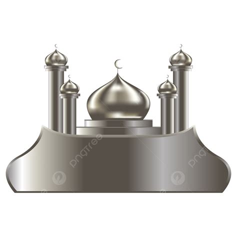 Silver Badges Vector Hd Images Silver Islamic Badge Badge Name Plate