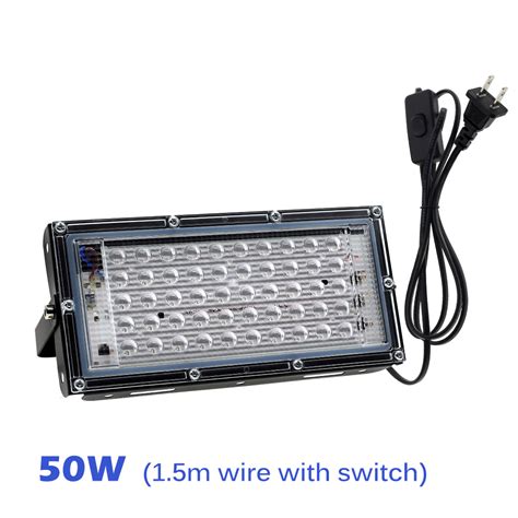 UV LED Floodlight 50W 100W 150W Ultraviolet Light 395nm Lamp 220V