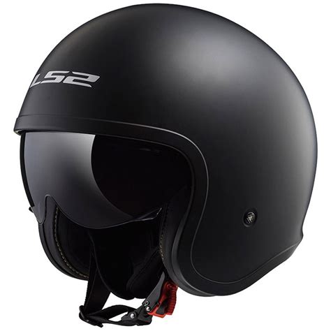 Ls2 Of599 Spitfire Solid Black Matt LS2 305991011 Jet Helmets MotoStorm