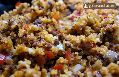 Receta Cazuela De Arroz Con Carne Molida