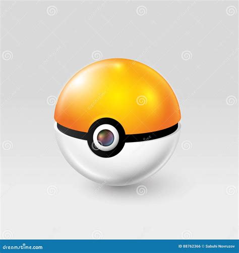 Kiev, Ukraine - 02 August, 2016: Pokeball from PokemonGo Editorial ...