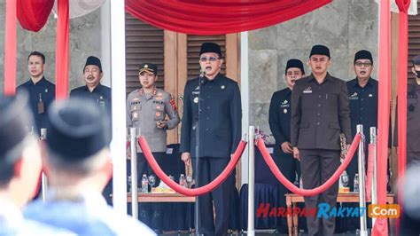 Peringati Harkitnas Bupati Ciamis Pesan Siswa Nyanyikan Lagu Nasional