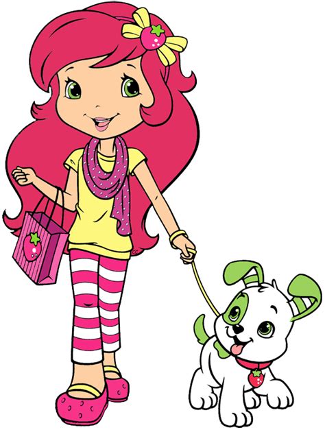 Strawberry Shortcake Berry Bitty Adventures Cartoon Clip Art Library