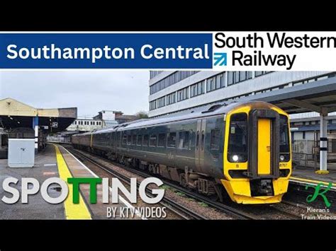 Trains At Southampton Central 25 1 24 YouTube