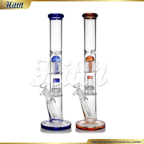 2023 New 167 Inches Hookah Straight Smoke Set 8 Tree Arms Perc And Showerhead Perc Glass Smoking