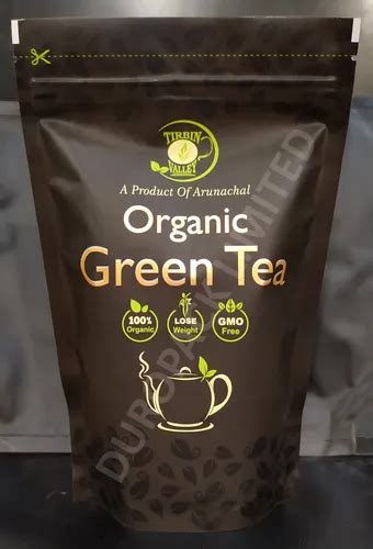 Printed Matte Tea Packaging Pouch Zipper Slider At Rs 4 Piece In