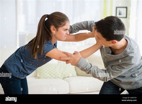 Brother And Sister Fighting