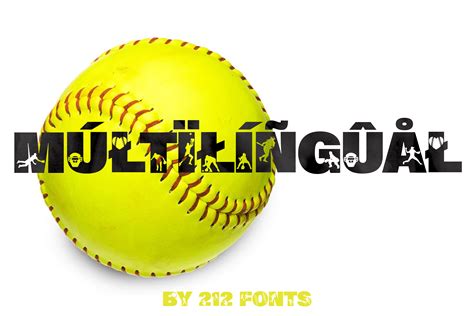 212 Softball Otf Display Font By 212 Fonts Thehungryjpeg