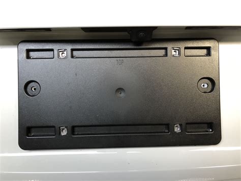 Rear License Plate Bracket Shallow Holes Audiworld Forums