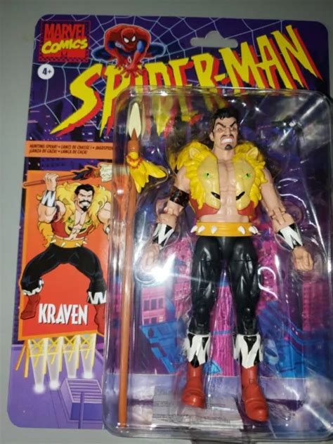 HASBRO MARVEL LEGENDS Spider Man KRAVEN THE HUNTER Retro Wal Mart