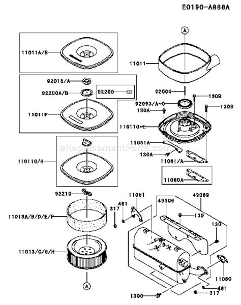 Kawasaki Fd750d Parts