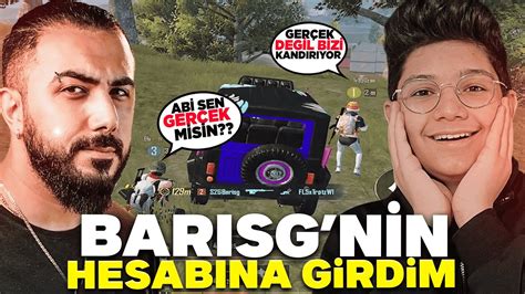 BARIŞ G NİN HESABINDAN RASTGELE TAKIMLA OYNADIM PUBG MOBİLE YouTube