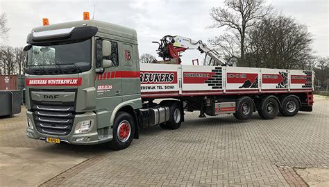 Transport Online Nieuwe Daf Ft Xf Voor Breukers Winterswijk