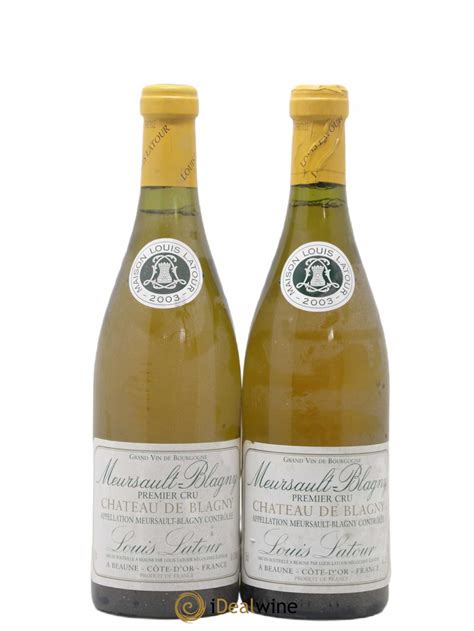 Acheter Meursault Er Cru Blagny Ch Teau De Blagny Louis Latour