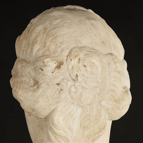 Italian School Th Century Marble Bust Of Flora Mutualart