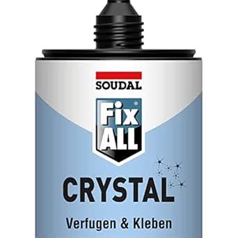 Soudal Fix All Crystal Universalkleber Ml Transparent Mit