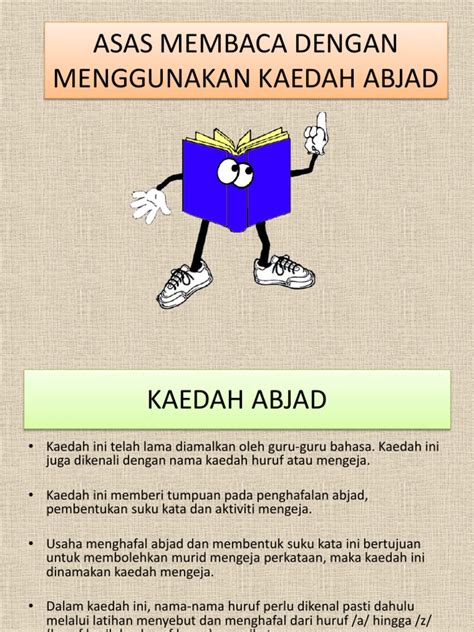 PDF Asas Membaca Dengan Menggunakan Kaedah Abjad DOKUMEN TIPS