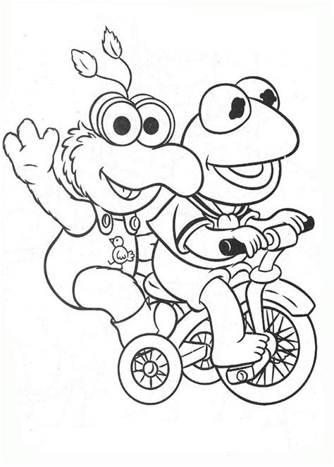 Desenhos De Muppets Babies Para Colorir