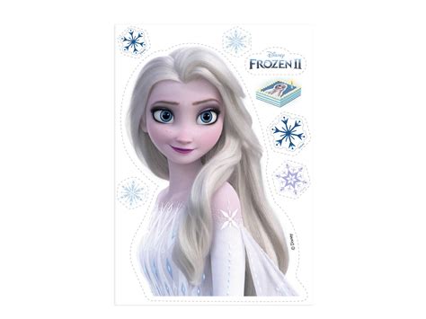 Dekoracje Na Tort Elsa Kraina Lodu Frozen X Cm Szt