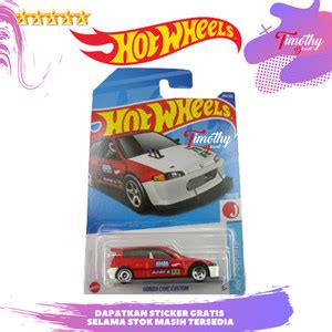 Jual Hot Wheels Honda Civic Custom Asada Merah Putih HW J Import Kota Surabaya Timothy