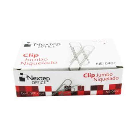 Clip Jumbo Niquelado Nextep Mm Clips Nextep Jamimex