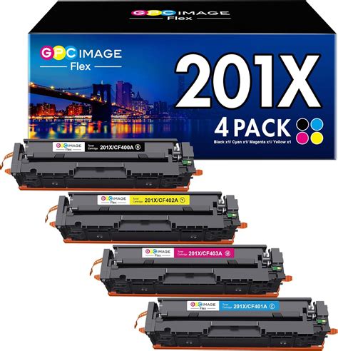 GPC Image Flex 201X CF400X Toner Kompatible für HP 201X CF400X 201A