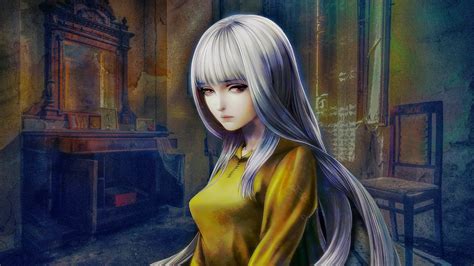 I Ж The White Haired Girl The House in Fata Morgana Art VN