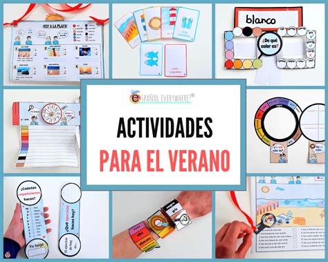 Actividades Para El Verano Aprende Y Disfruta