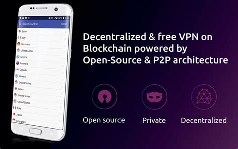 Decentralized Vpn Mobile Android App Powered By Blockchain Now