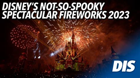 Disney S Not So Spooky Spectacular Fireworks Mickey S Not So