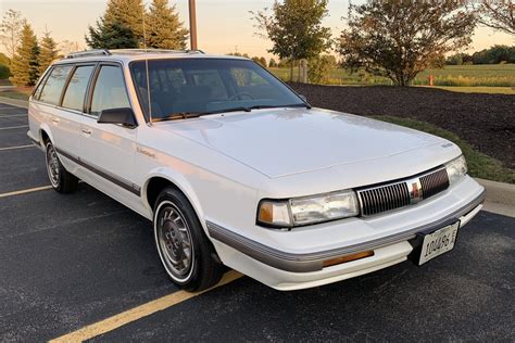 No Reserve 11k Mile 1995 Oldsmobile Cutlass Cruiser Sl Wagon For Sale On Bat Auctions Sold