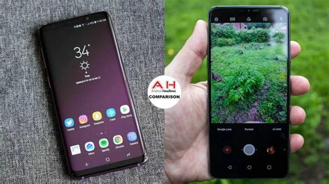 Phone Comparisons Samsung Galaxy S9 Vs Lg G7 Thinq