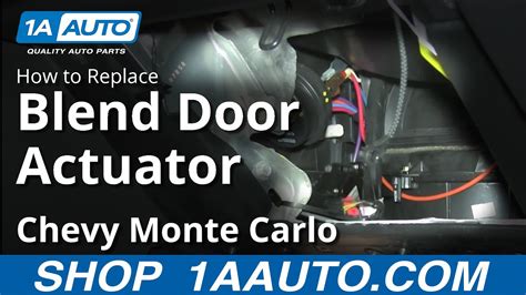 How To Replace Blend Door Actuator Silverado