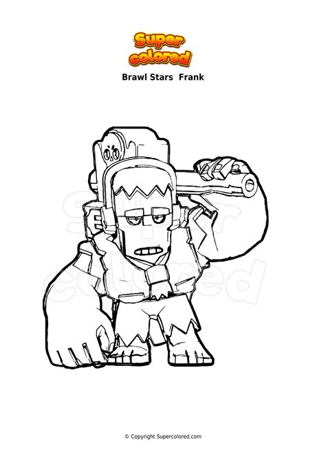 Kleurplaat Brawl Stars Frank Free Frank Brawl Stars Coloring Pages Porn Sex Picture