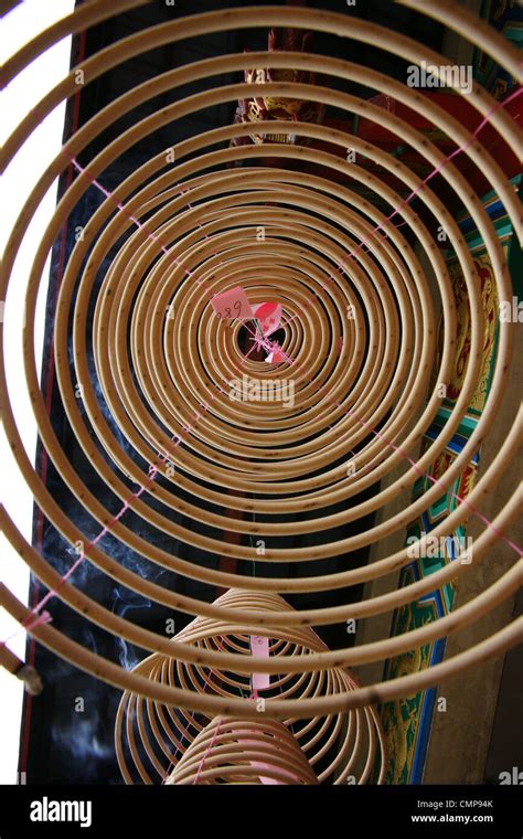 Circular Joss Sticks Stock Photo - Alamy