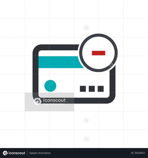 Remove Credit Card Animated Icon - Free Download E-commerce & Shopping