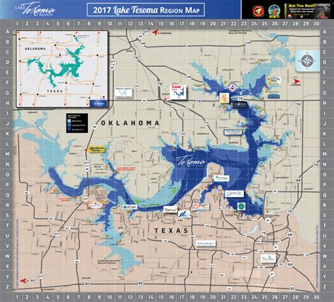 Lake Texoma Map - Lake Texoma AssociationLake Texoma Association