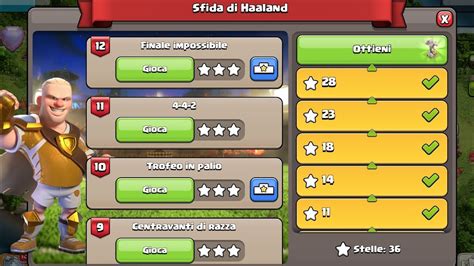 Finale Impossibile Sfida Di Haaland 12 Clash Of Clans 3 Stelle