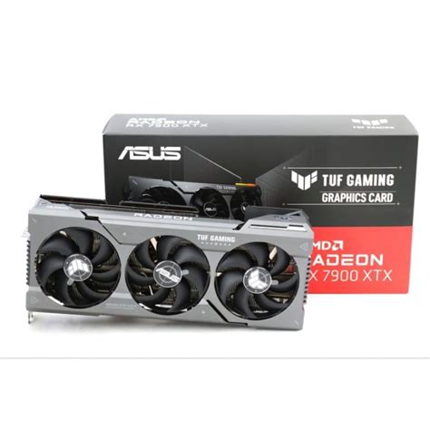 การ์ดจอ Vga Asus Radeon Rx 7900 Xtx Tuf Gaming Oc Edition 24gb Gddr6 Shopee Thailand